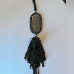 Kendra Scott statement necklace.